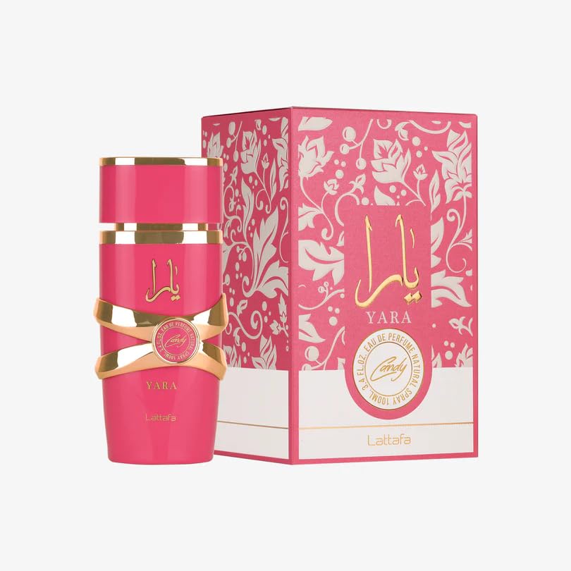 Lattafa YARA Candy – 3.40 Ounce / 100 ml Women Fragrance | Fast US Delivery