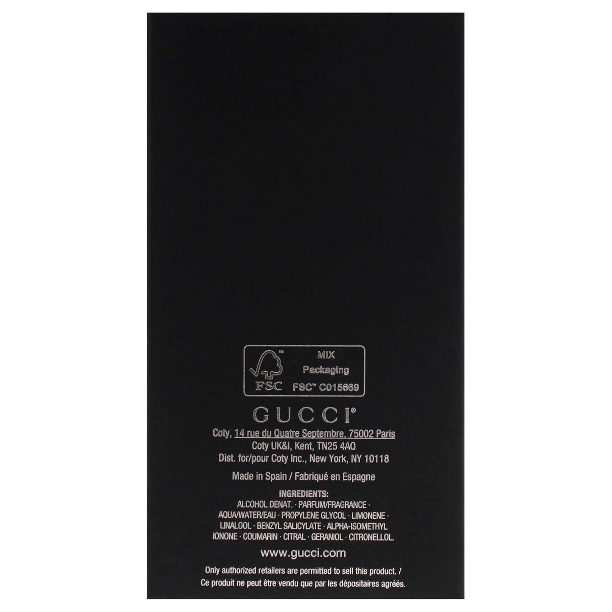 Gucci Guilty 3.0 fl oz / 90 ml – Premium Men Scent, Ships Free