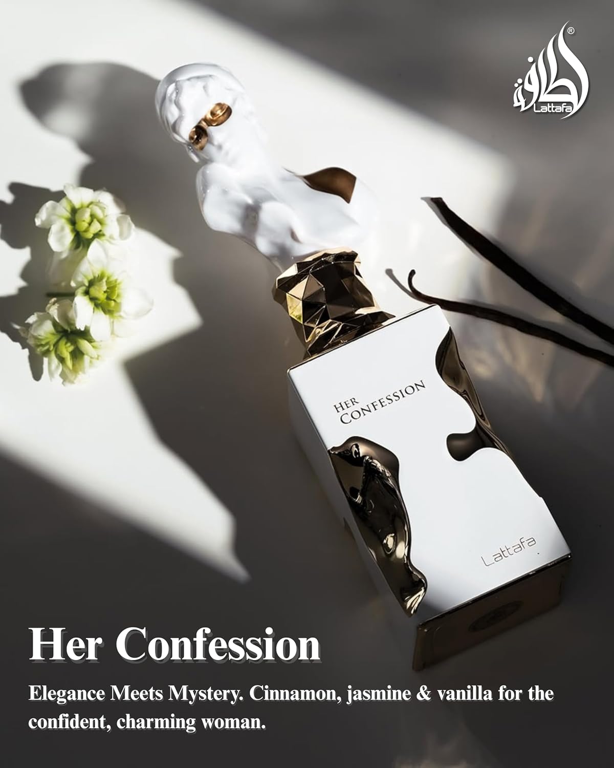 Lattafa Her Confession – 3.40 Ounce / 100 ml Women Fragrance | Fast US Delivery