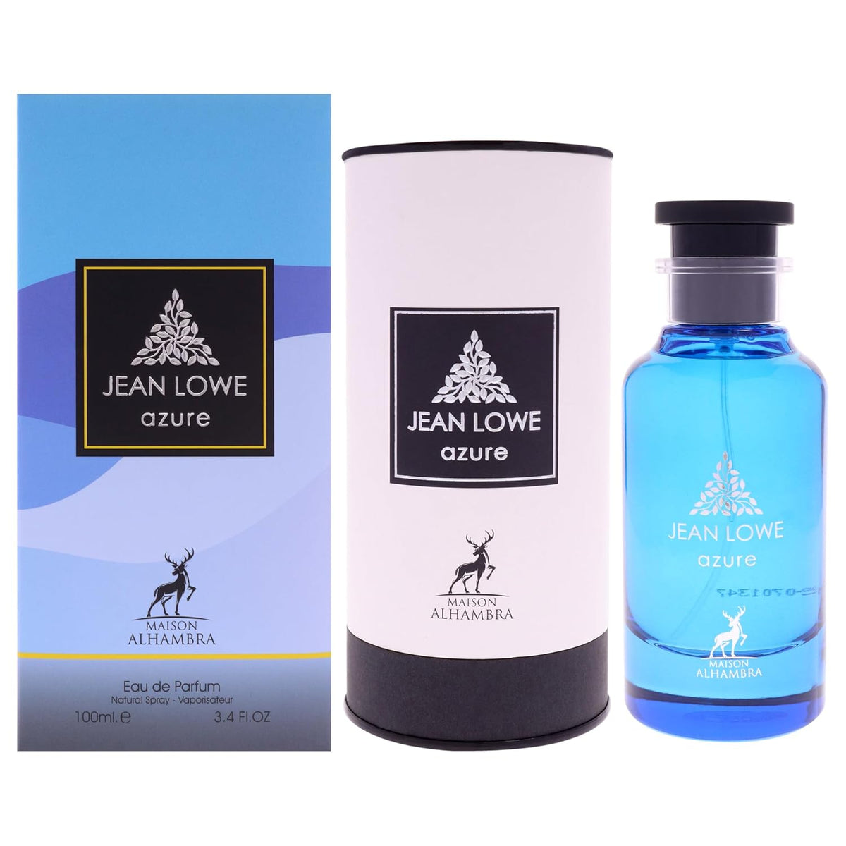 Maison Alhambra Jean Lowe Azure – 3.40 Ounce / 100 ml Unisex Fragrance | Fast US Delivery