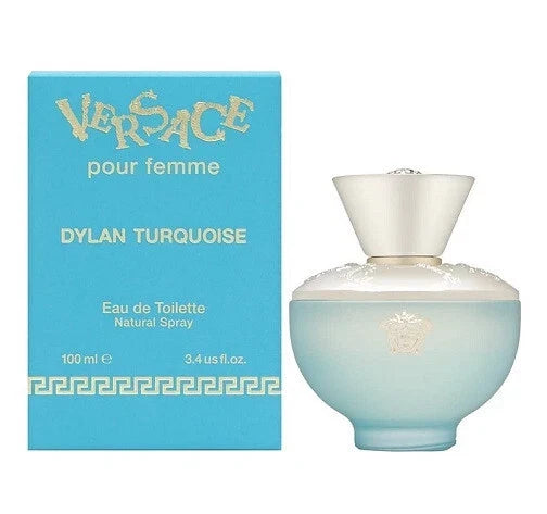 Versace Dylan Turquoise Eau de Toilette - 100ml Women's Fragrance
