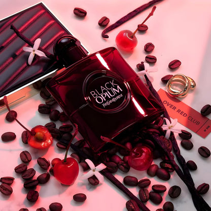 Yves Saint Laurent Black Opium Over Red Eau de Parfum - 90ml Women's Fragrance