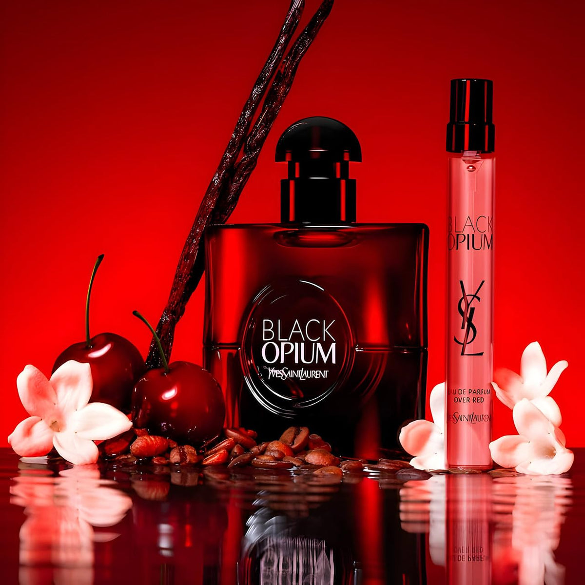 Yves Saint Laurent Black Opium Over Red Eau de Parfum - 90ml Women's Fragrance