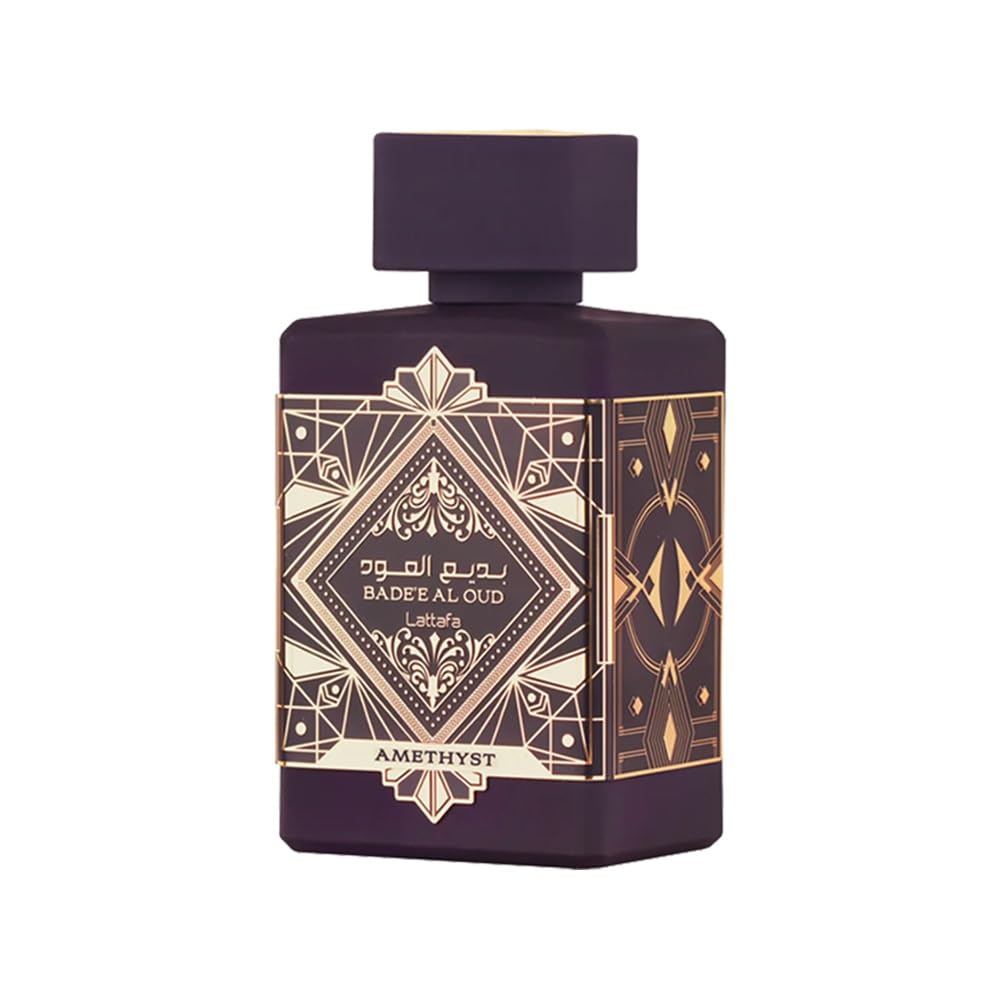 Lattafa Perfumes Bade'e Al Oud AMETHYST 3.40 Ounce / 100 ml for Unisex | Genuine Designer Fragrance – Free Delivery