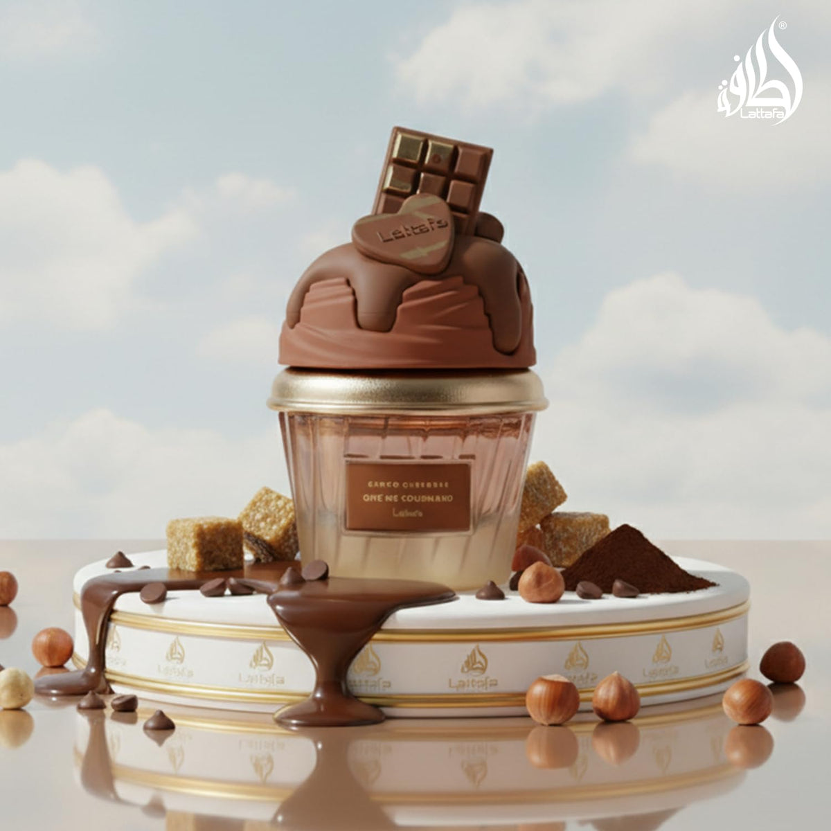 Lattafa Choco Overdose 2.6 Ounce / 75 ml – Elegant Unisex Eau de Parfum, Fast USA Ship