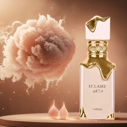 Lattafa Eclaire 3.40 Ounce / 100 ml – Elegant Women Eau de Parfum, Fast USA Ship