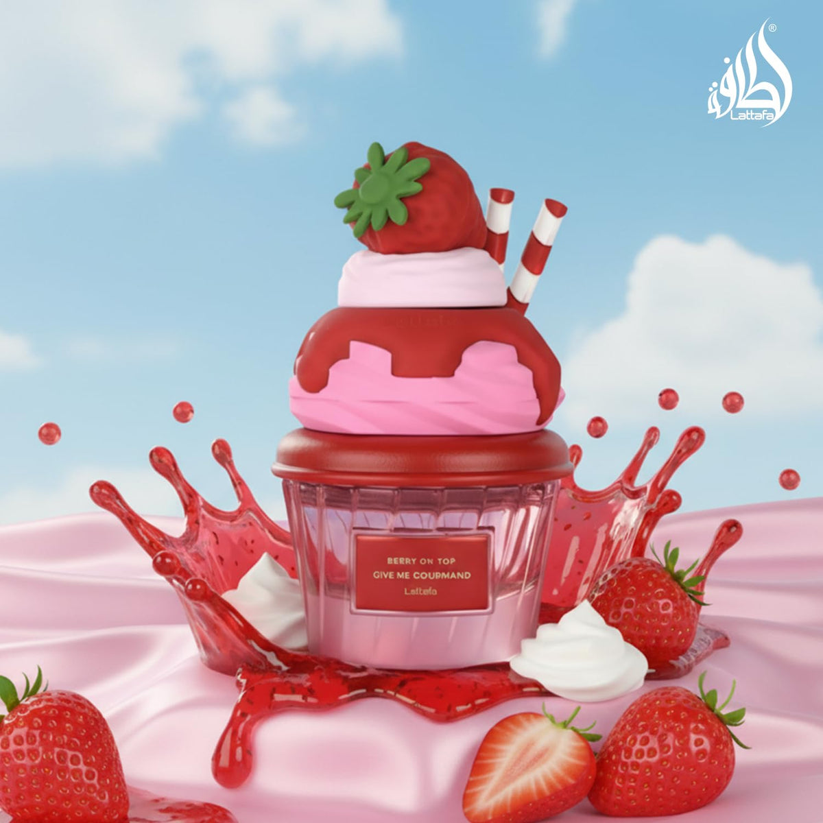 Lattafa Berry On Top (2.6 Ounce / 75 ml) – 70% Off Designer Perfume for Unisex