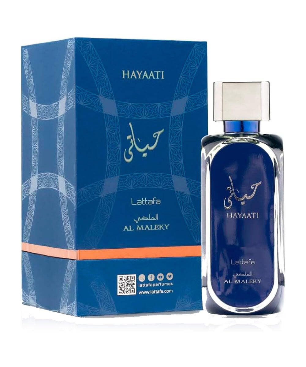 Lattafa Hayaati Al Maleky 3.40 Ounce / 100 ml – Premium Men Scent, Ships Free