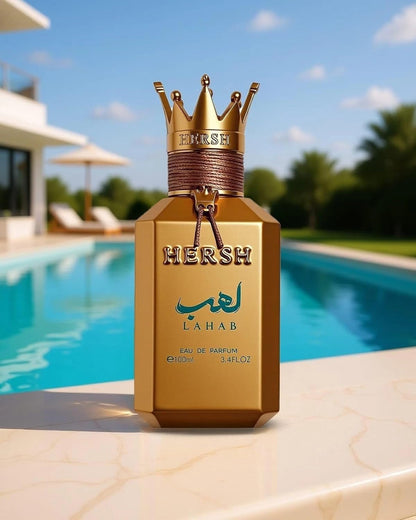 HERSH Lahab Arabic Oriental Fragrance 3.4 fl oz / 100 ml for Women | Genuine Designer Fragrance – Free Delivery