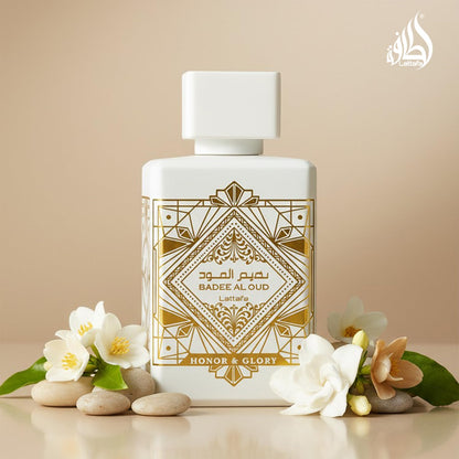 Lattafa Bade'e Al Oud Honer Glory 3.40 Ounce / 100 ml – Premium Unisex Scent, Ships Free