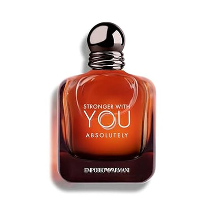 Armani Beauty Stronger With You Absolutely 3.4 fl oz / 100 ml for Men | Genuine Designer Fragrance – Free Delivery