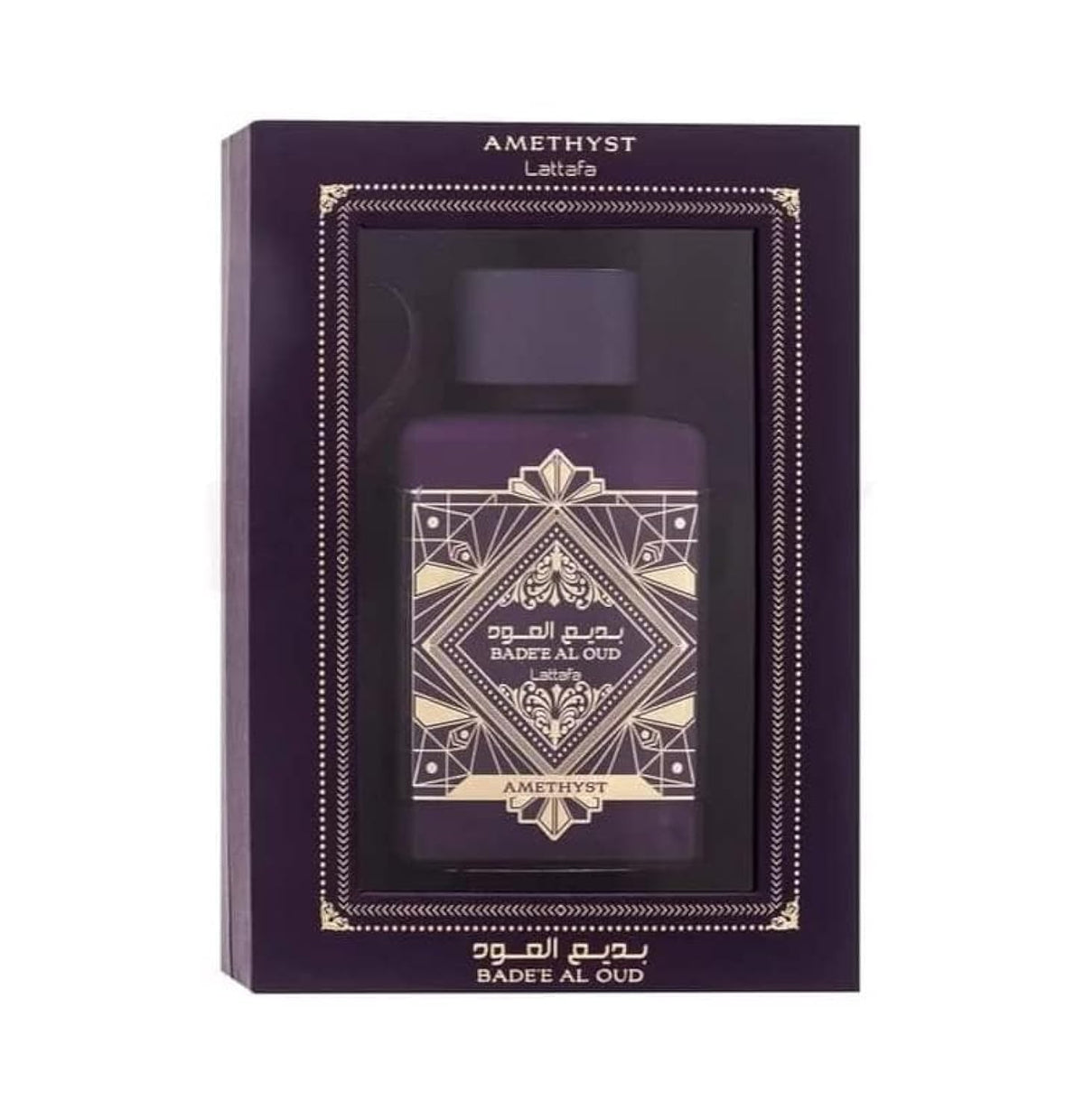 Lattafa Perfumes Bade'e Al Oud for Glory 3.40 Ounce / 100 ml – Elegant Unisex Eau de Parfum, Fast USA Ship