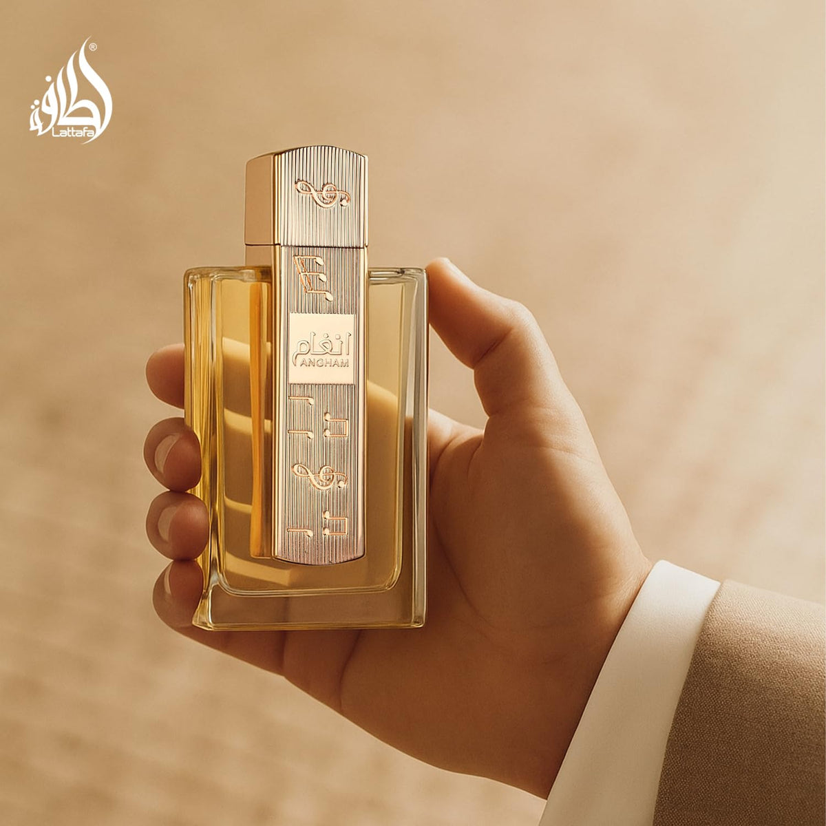 Lattafa Angham 3.40 Ounce / 100 ml – Elegant Unisex Eau de Parfum, Fast USA Ship