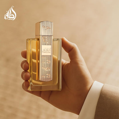 Lattafa Angham 3.40 Ounce / 100 ml – Elegant Unisex Eau de Parfum, Fast USA Ship