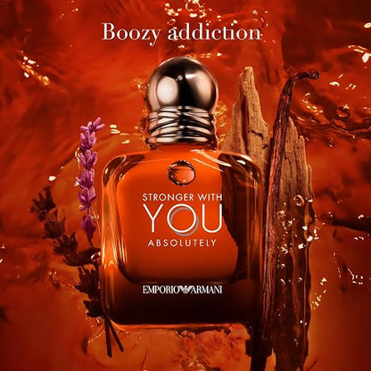 Armani Beauty Stronger With You Absolutely 3.4 fl oz / 100 ml for Men | Genuine Designer Fragrance – Free Delivery