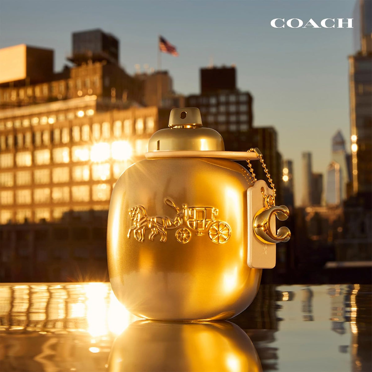 Coach Gold Parfum – 3.4 fl oz / 100 ml Women Fragrance | Fast US Delivery