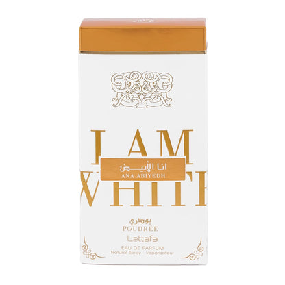 Lattafa Ana Abiyedh Coral (Poudree) 3.4 fl oz / 100 ml for Unisex | Genuine Designer Fragrance – Free Delivery