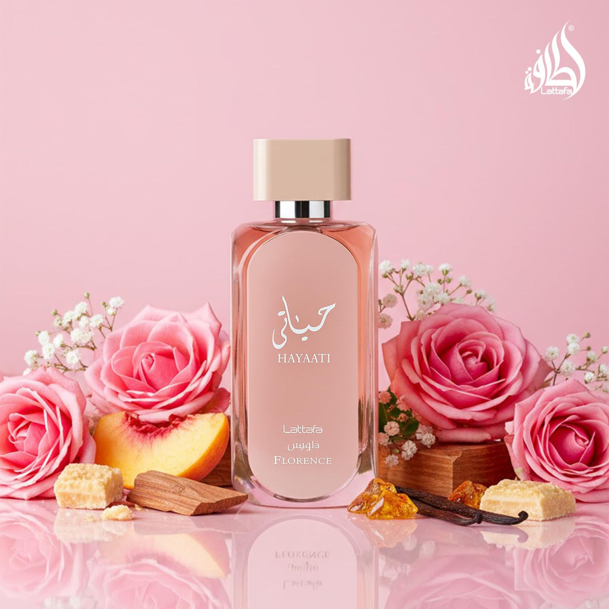 Lattafa Hayaati Florence 3.40 Ounce / 100 ml for Unisex | Genuine Designer Fragrance – Free Delivery