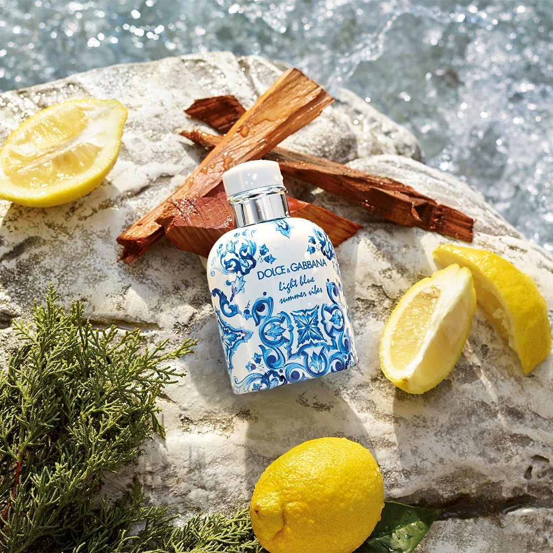 Dolce & Gabbana Light Blue Summer Vibes Pour Homme Eau de Toilette - 125ml Men's Fragrance