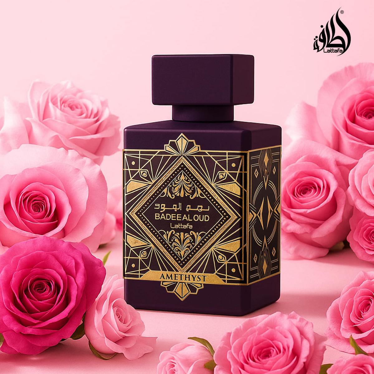 Lattafa Perfumes Bade'e Al Oud AMETHYST 3.40 Ounce / 100 ml for Unisex | Genuine Designer Fragrance – Free Delivery