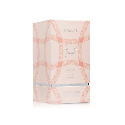 Lattafa Hayaati Florence 3.40 Ounce / 100 ml for Unisex | Genuine Designer Fragrance – Free Delivery