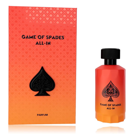 Jo Milano Game of Spades All In 3.4 fl oz / 100 ml for Unisex | Genuine Designer Fragrance – Free Delivery