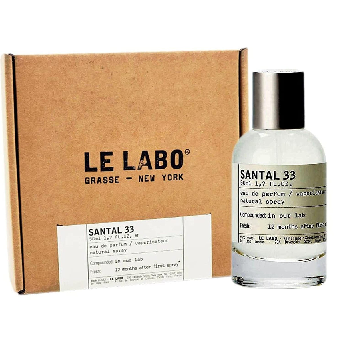 Le Labo Santal 33 Eau de Parfum - 50ml Unisex Fragrance