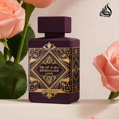 Lattafa Perfumes Bade'e Al Oud AMETHYST 3.40 Ounce / 100 ml for Unisex | Genuine Designer Fragrance – Free Delivery