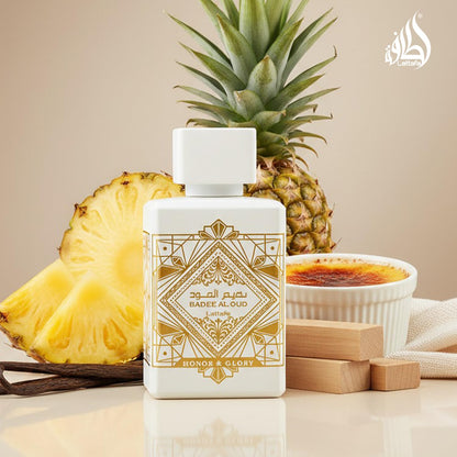 Lattafa Bade'e Al Oud Honer Glory 3.40 Ounce / 100 ml – Premium Unisex Scent, Ships Free