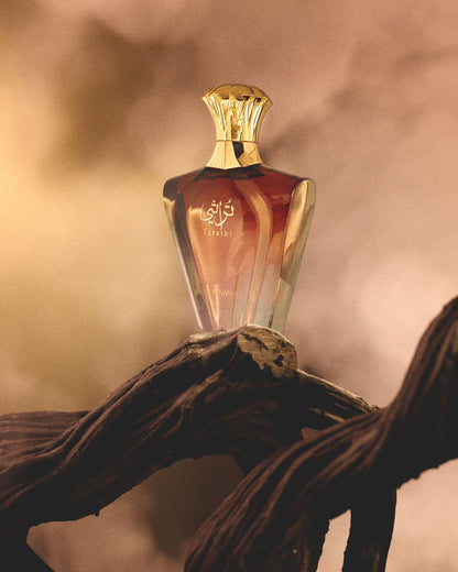 Afnan Turathi Brown 3.04 Fl. Oz 3.4 fl oz / 100 ml – Elegant Unisex Eau de Parfum, Fast USA Ship