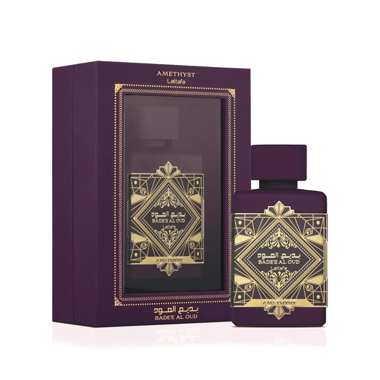 Lattafa Bade'e Al Oud Amethyst 3.4 fl oz / 100 ml – Elegant Unisex Eau de Parfum, Fast USA Ship