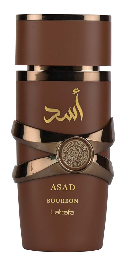 Lattafa ASAD BOURBON / 100 m – 3.40 Ounce Unisex Fragrance | Fast US Delivery