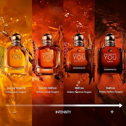 Armani Beauty Stronger With You Absolutely 3.4 fl oz / 100 ml for Men | Genuine Designer Fragrance – Free Delivery