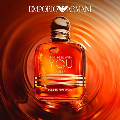 Armani Stronger With You Amber (3.4 oz / 100 ml) – 55% Off Designer Perfume for Men