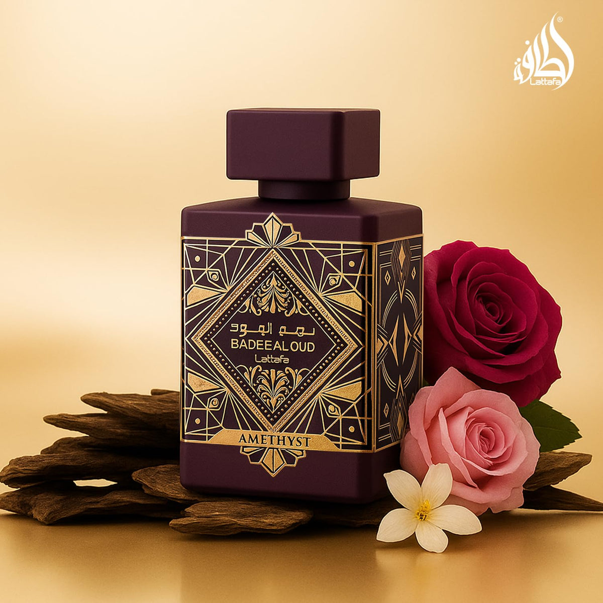 Lattafa Perfumes Bade'e Al Oud AMETHYST 3.40 Ounce / 100 ml for Unisex | Genuine Designer Fragrance – Free Delivery