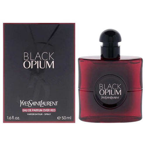 Yves Saint Laurent Black Opium Over Red 1.69 oz – Elegant Women Eau de Parfum, Fast USA Ship