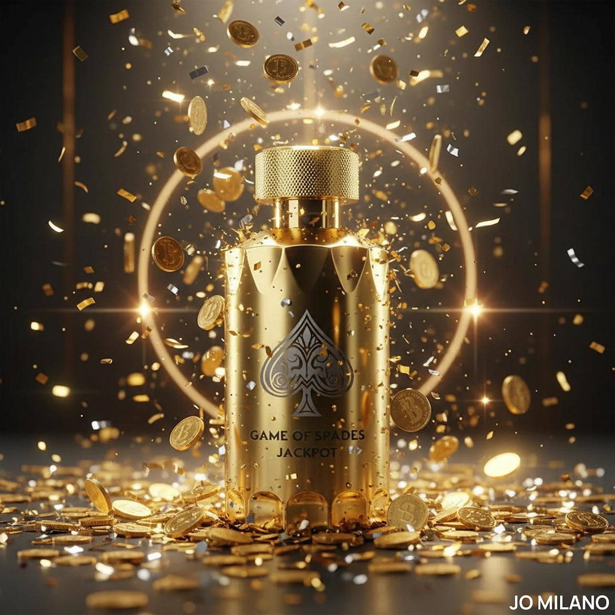 Jo Milano Game of Spades Jackpot – 3.4 fl oz / 100 ml Unisex Fragrance | Fast US Delivery