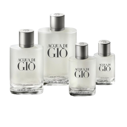 Giorgio Armani Acqua di Giò Refillable 4.2 oz (125 ml) – Elegant Unisex Eau de Parfum, Fast USA Ship