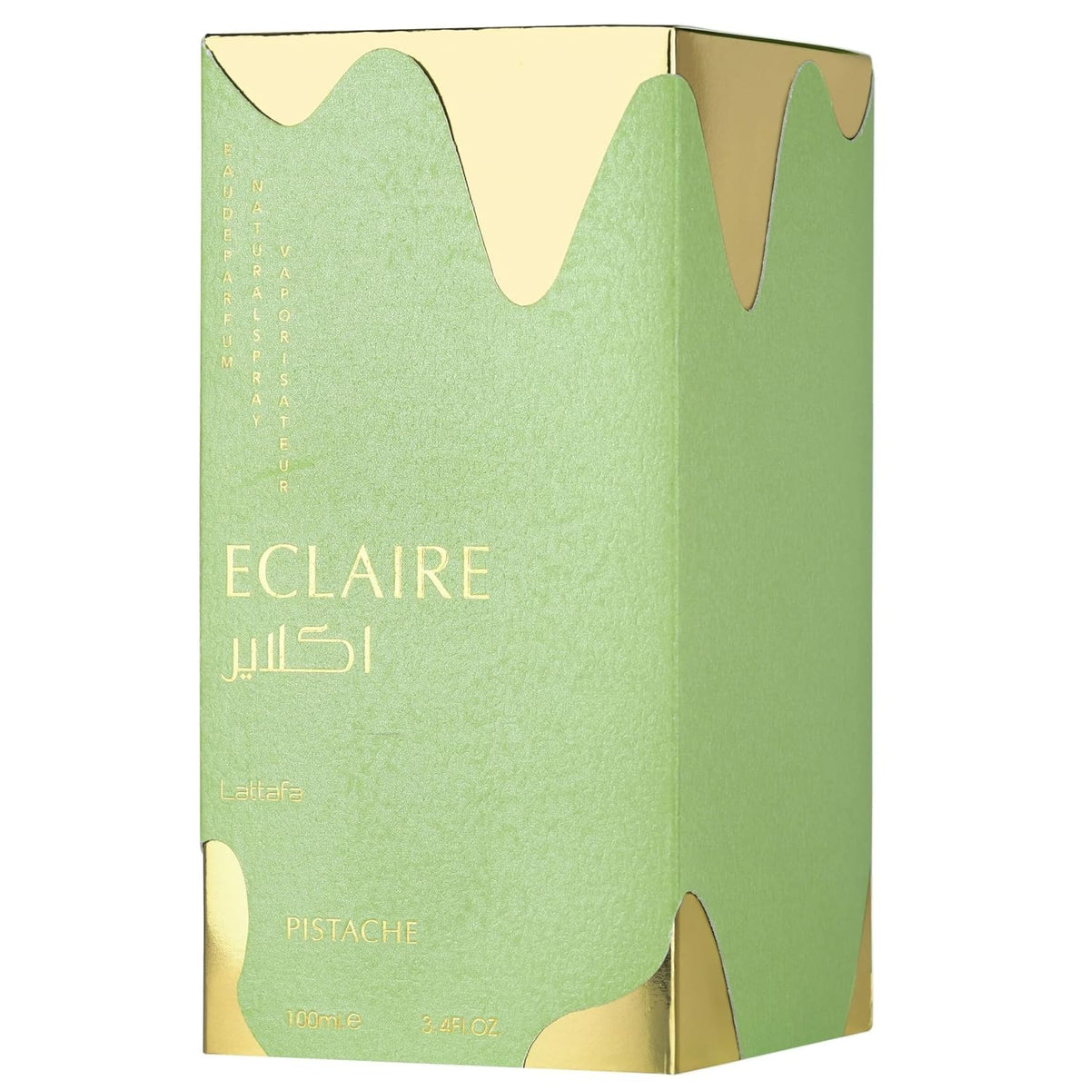 Lattafa Eclaire Pistache – 3.40 Ounce / 100 ml Unisex Fragrance | Fast US Delivery