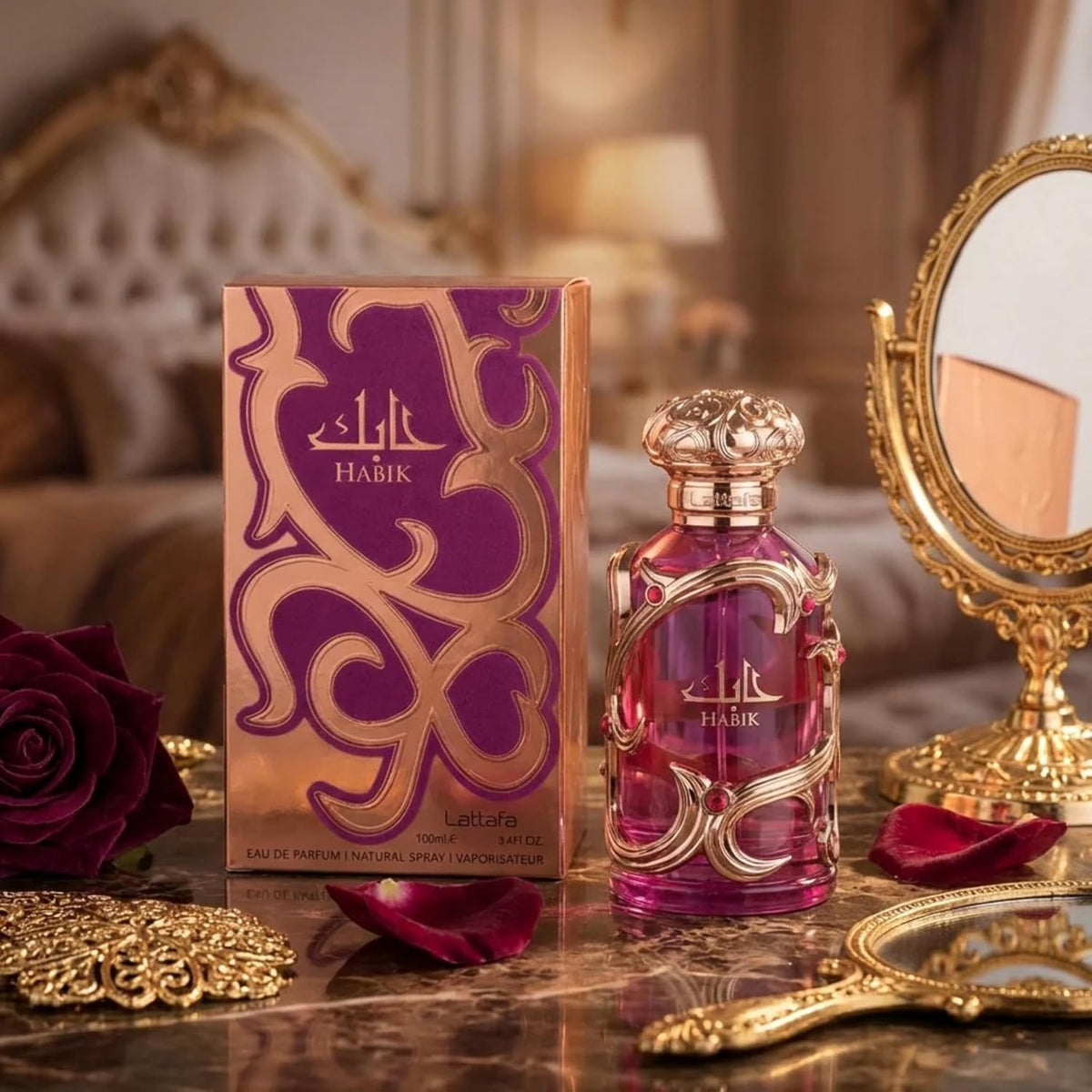 Lattafa Habik (3.40 Ounce / 100 ml) – 70% Off Designer Perfume for Unisex
