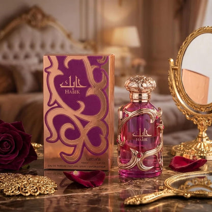 Lattafa Habik (3.40 Ounce / 100 ml) – 70% Off Designer Perfume for Unisex