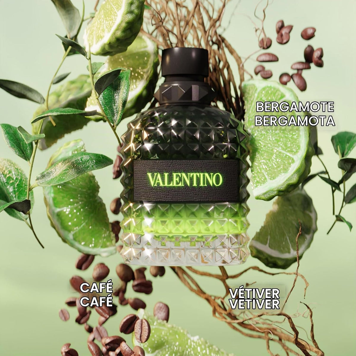 Valentino Uomo Born In Roma Green Stravaganza Eau de Toilette - 100ml Men's Fragrance