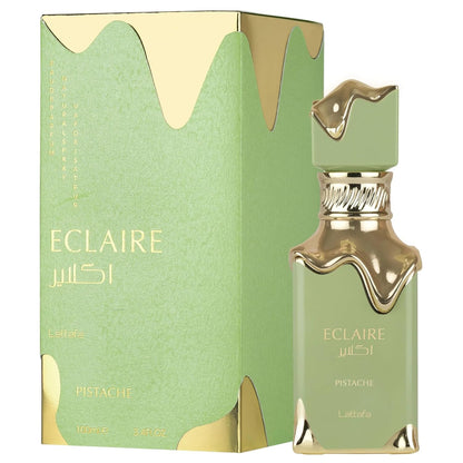 Lattafa Eclaire Pistache – 3.40 Ounce / 100 ml Unisex Fragrance | Fast US Delivery